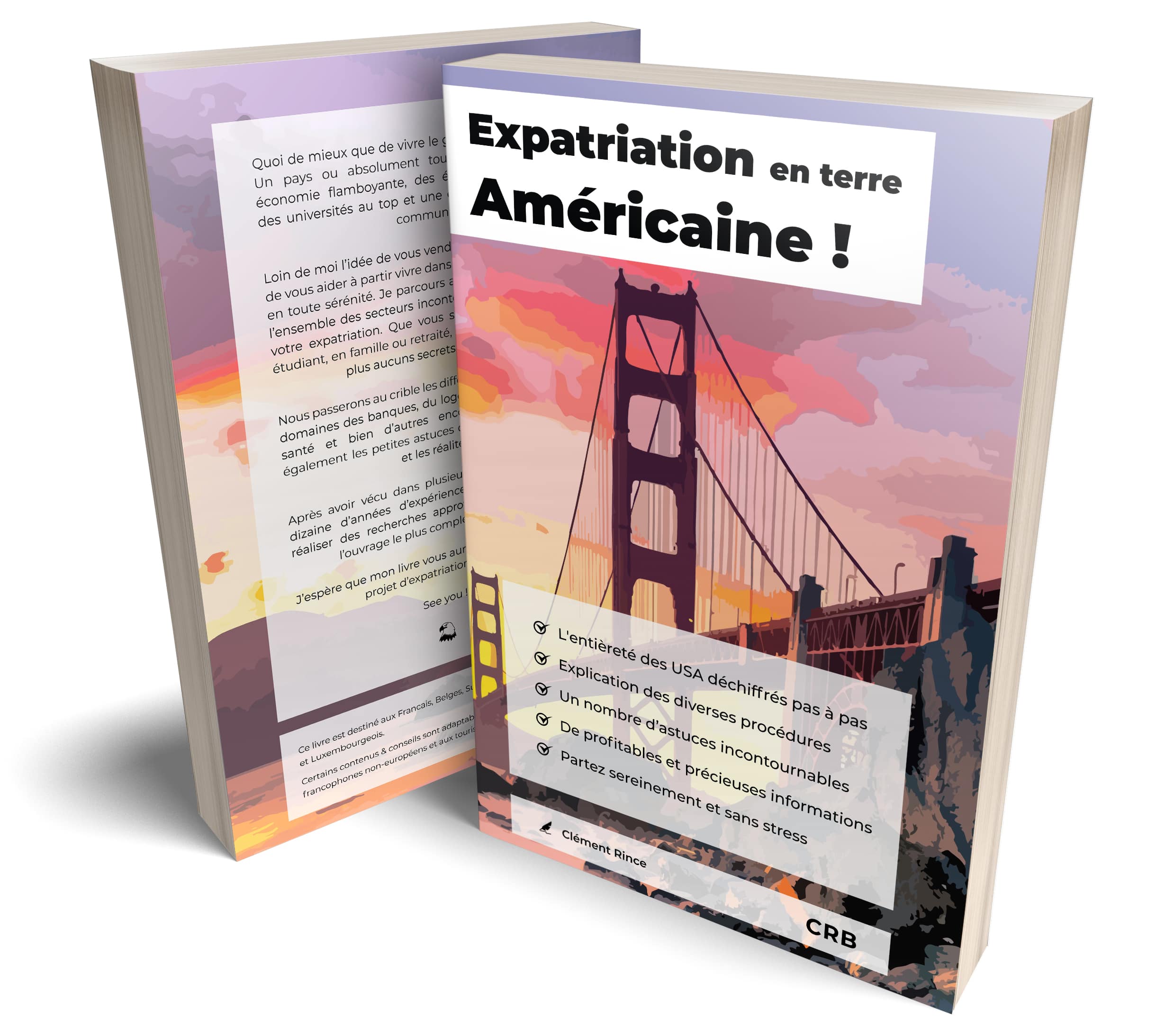 expatriation en terre américaine crb livre