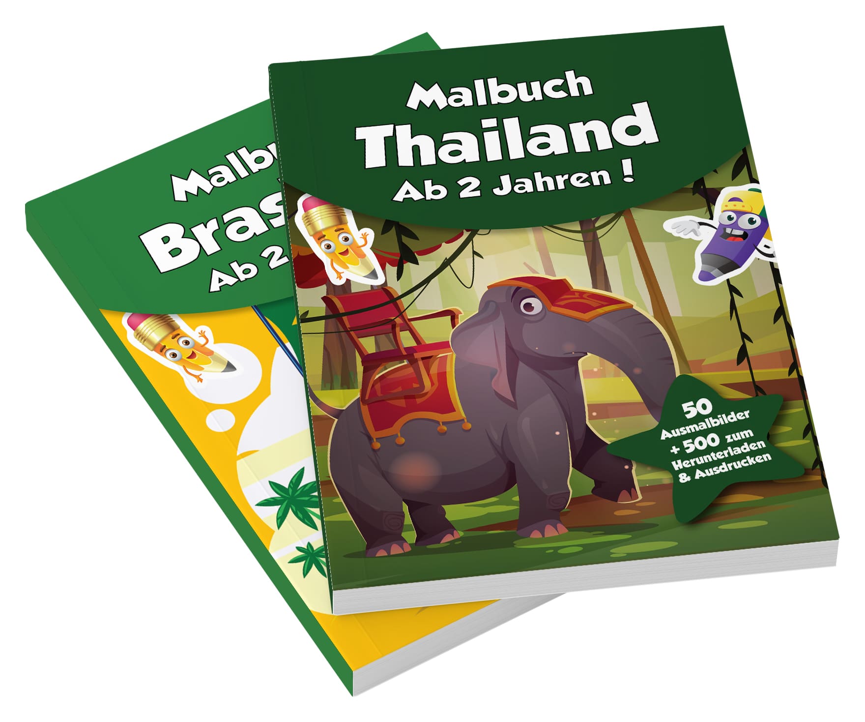 CRB Malbücher Zeichnungen für Kinder Reisen