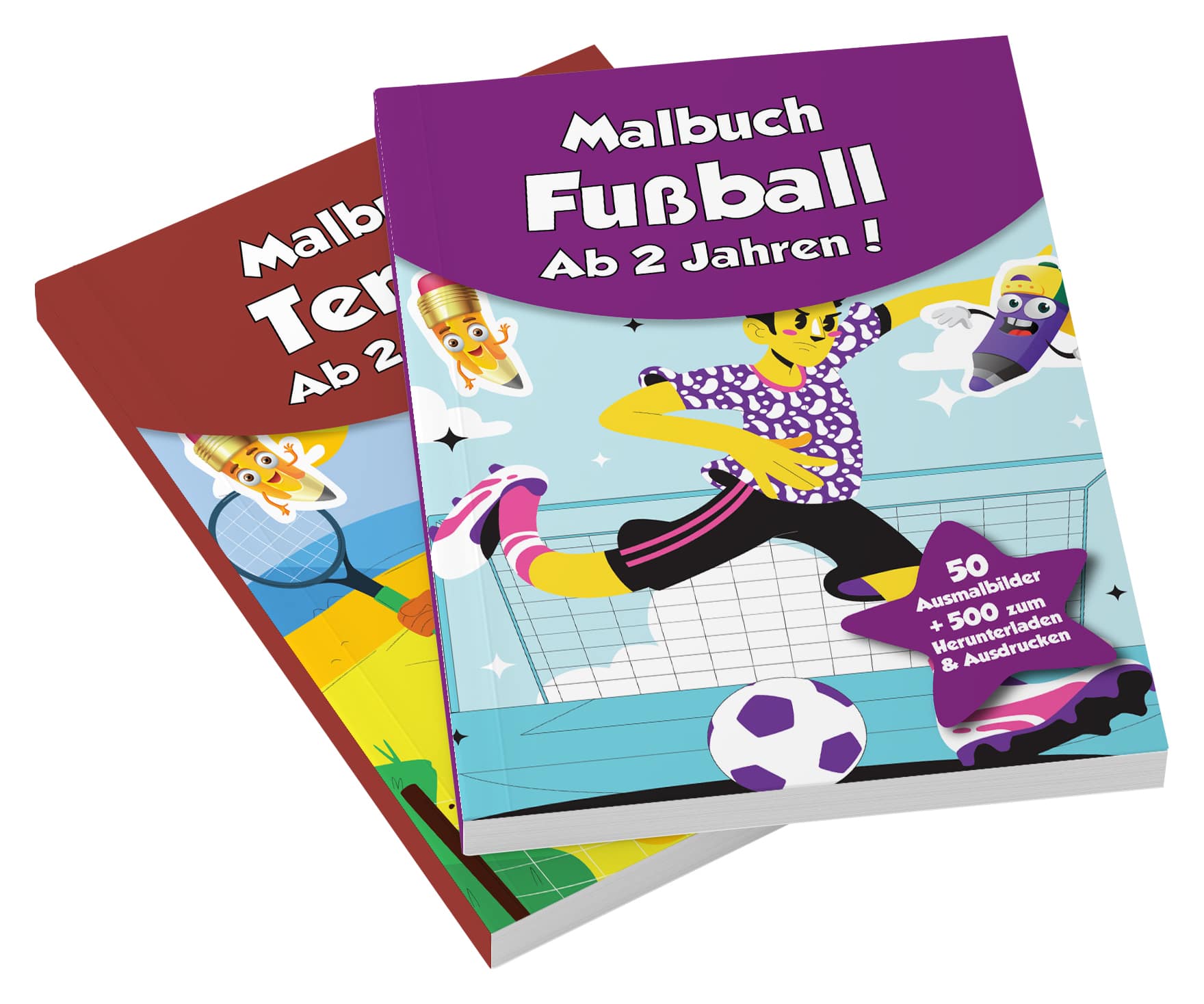CRB Malbücher Zeichnungen für Kinder fubball