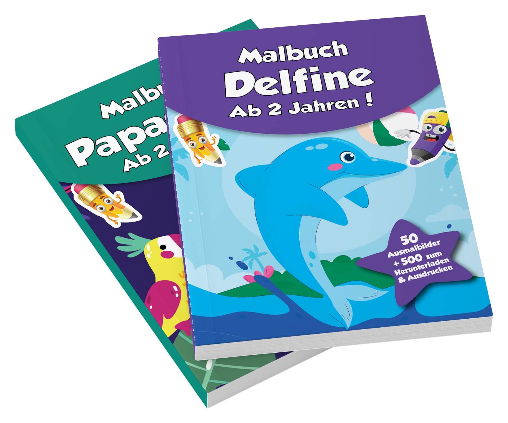 CRB Malbücher Zeichnungen für Kinder tiere